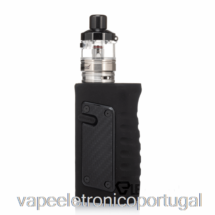 Vape Eletrônico Vandy Vape Jackaroo Mini 128w Kit Inicial Listrado Preto